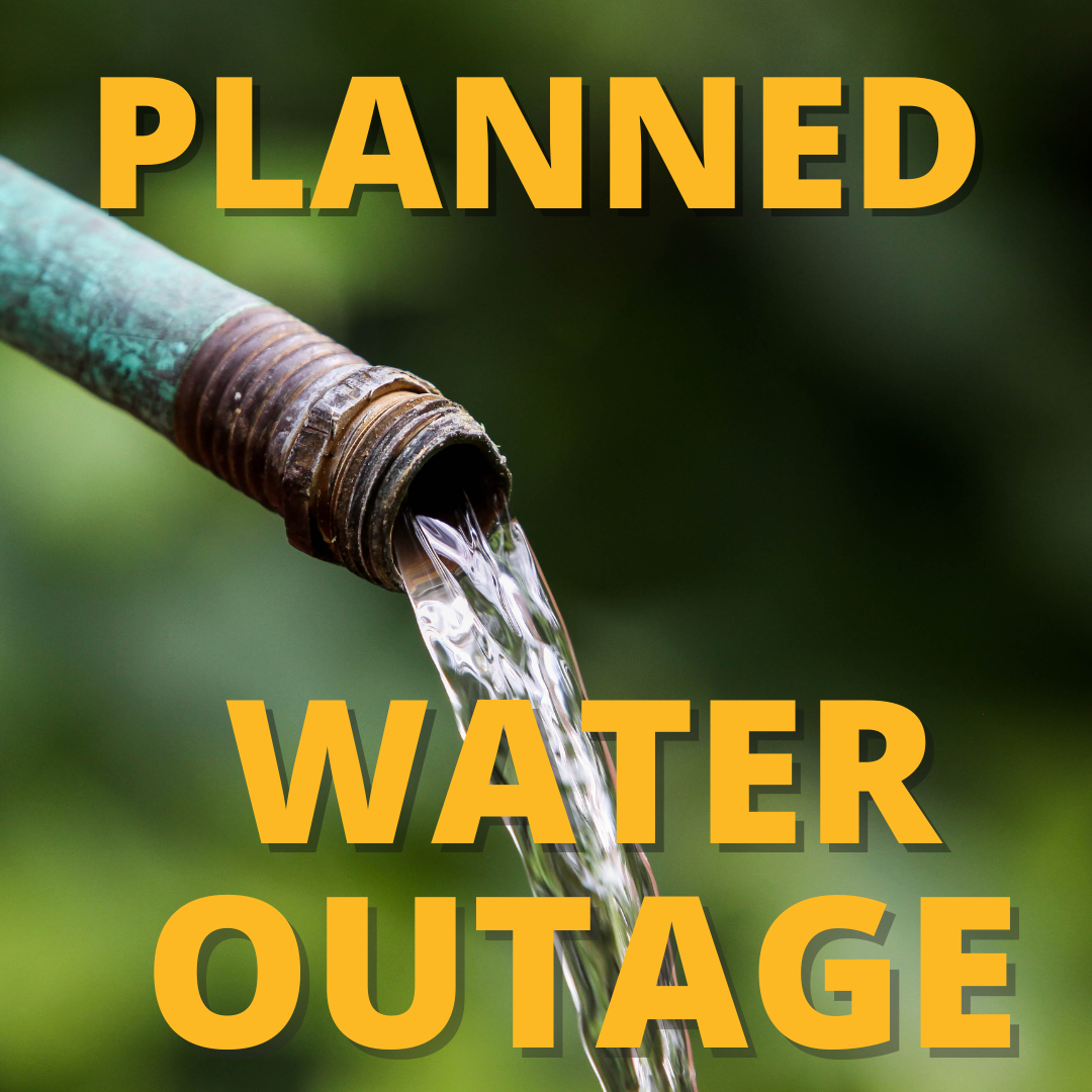 REVISED PLANNED WATER OUTAGE