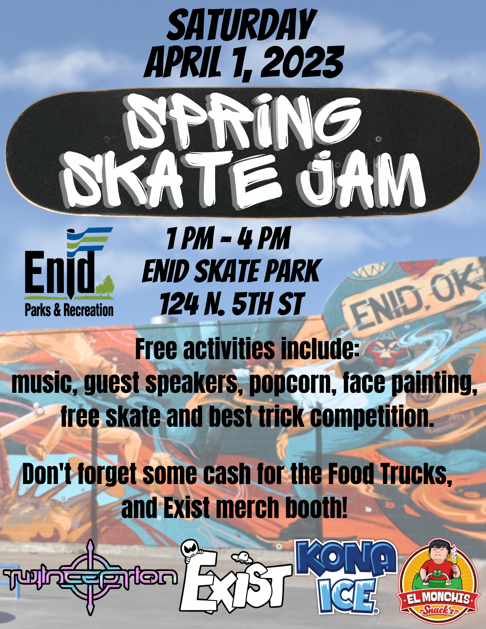 Spring Skate JamFlyer