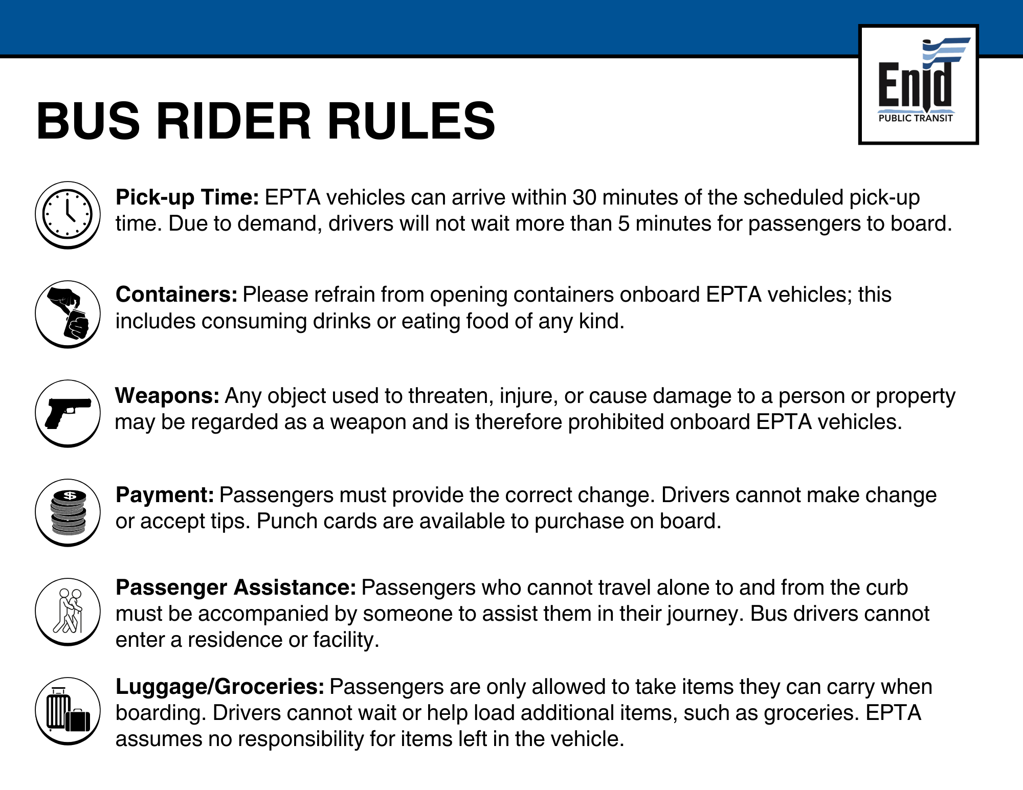 Rider Rules English