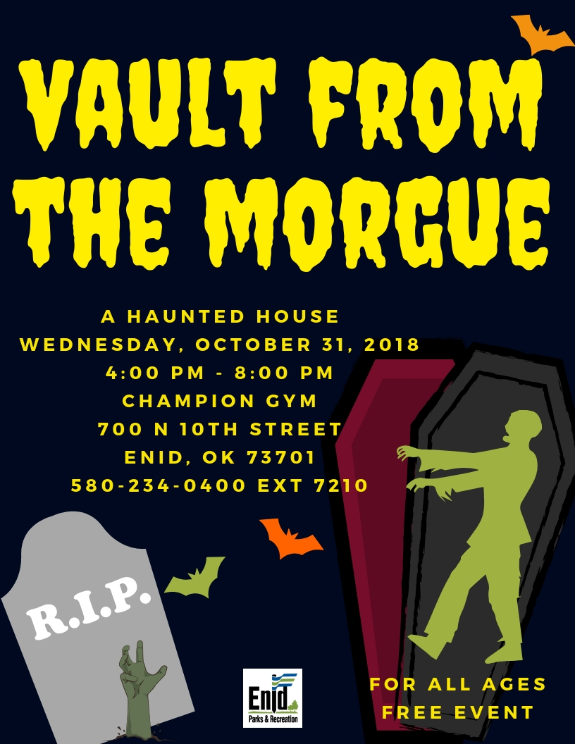 Vault from the Morgue 2018 Flyer