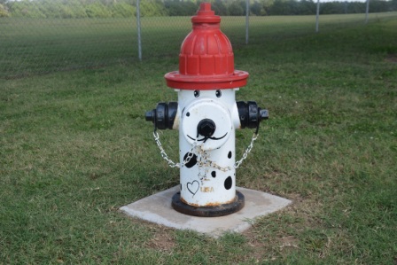 Crosslin dog hydrant