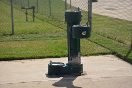 crosslin dog park water fountain