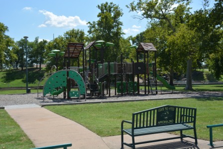 Government Springs N large playground w bench