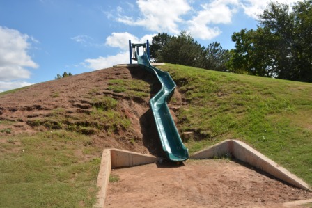 Meadowlake S big slide from bottom