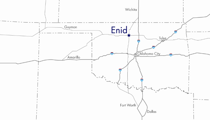 Enid Map