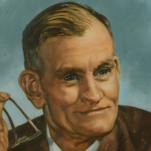 Painting of Harry Cummins