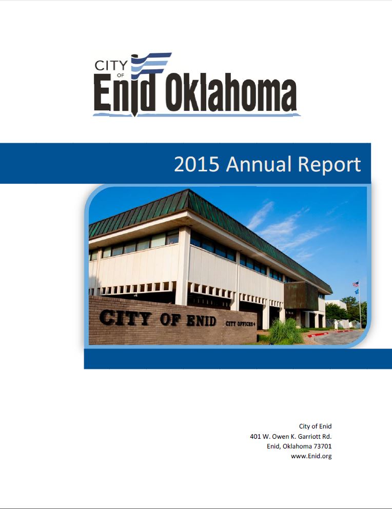 2015 Annual Report Cover