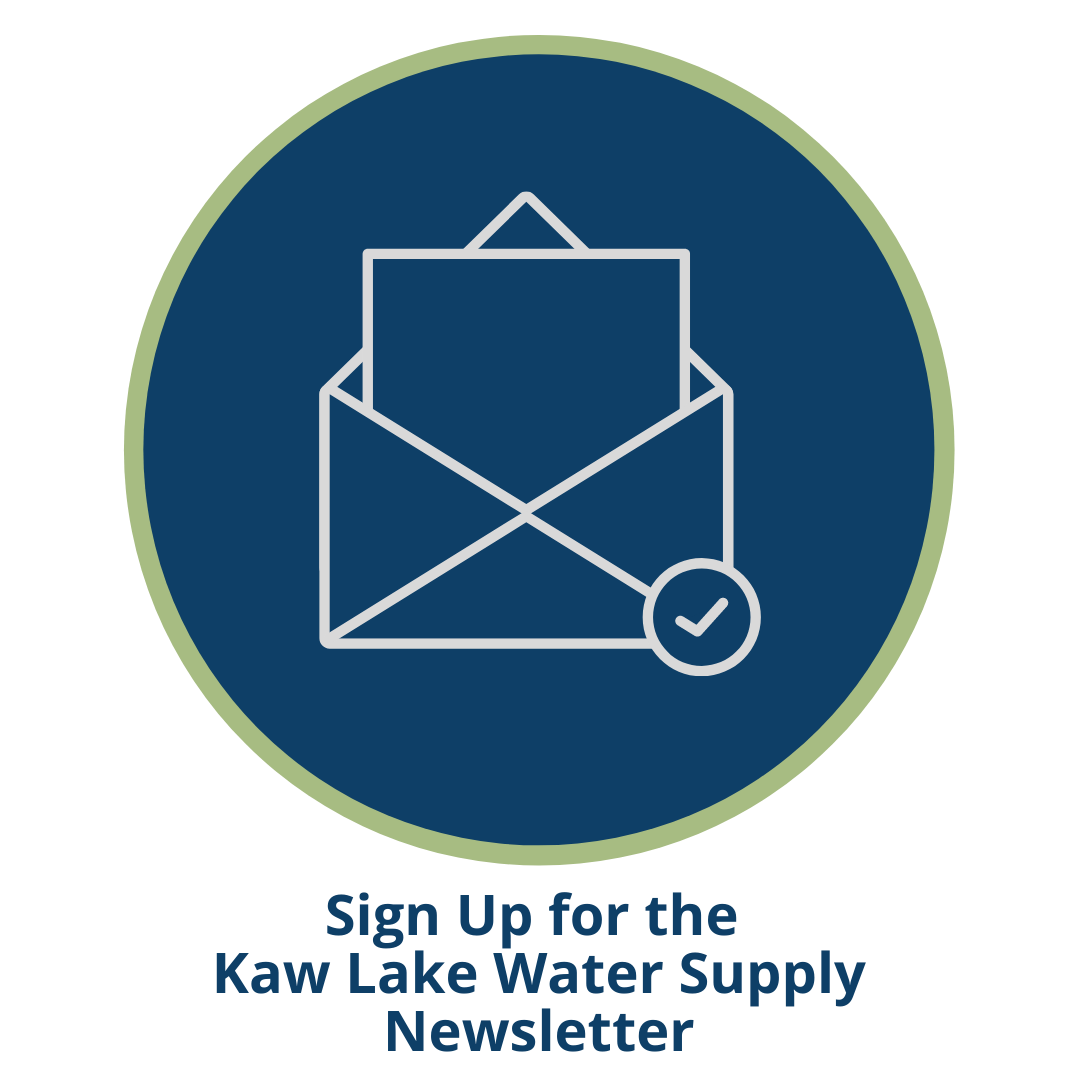 Kaw Lake Water Supply Button