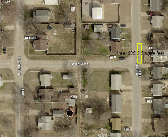 Map View - 1005 N. 13th