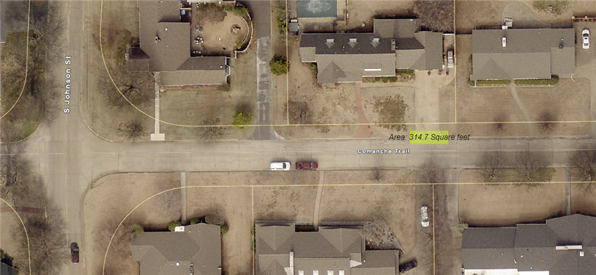 Map View - 1816 Comanche Drive