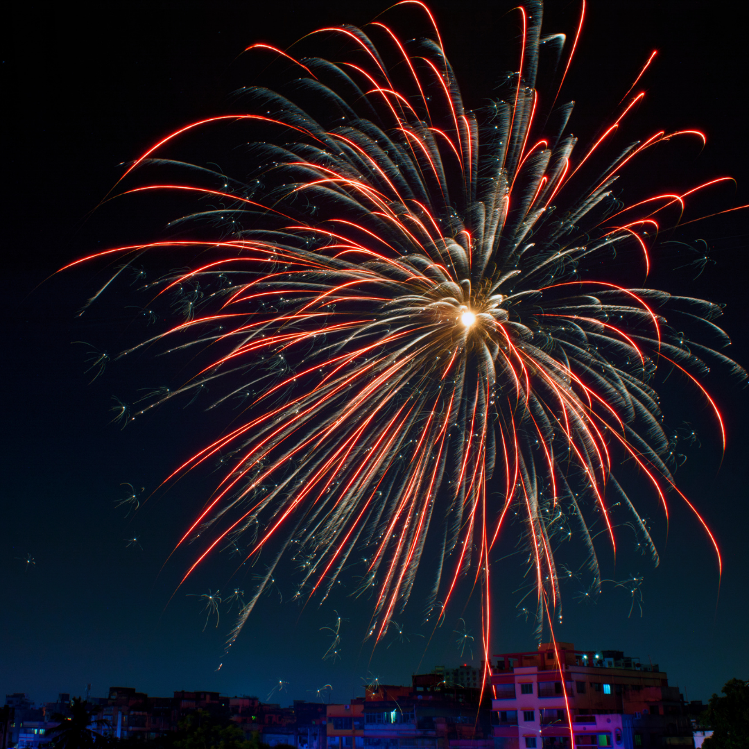 Independence day fireworks