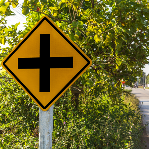 intersection sign