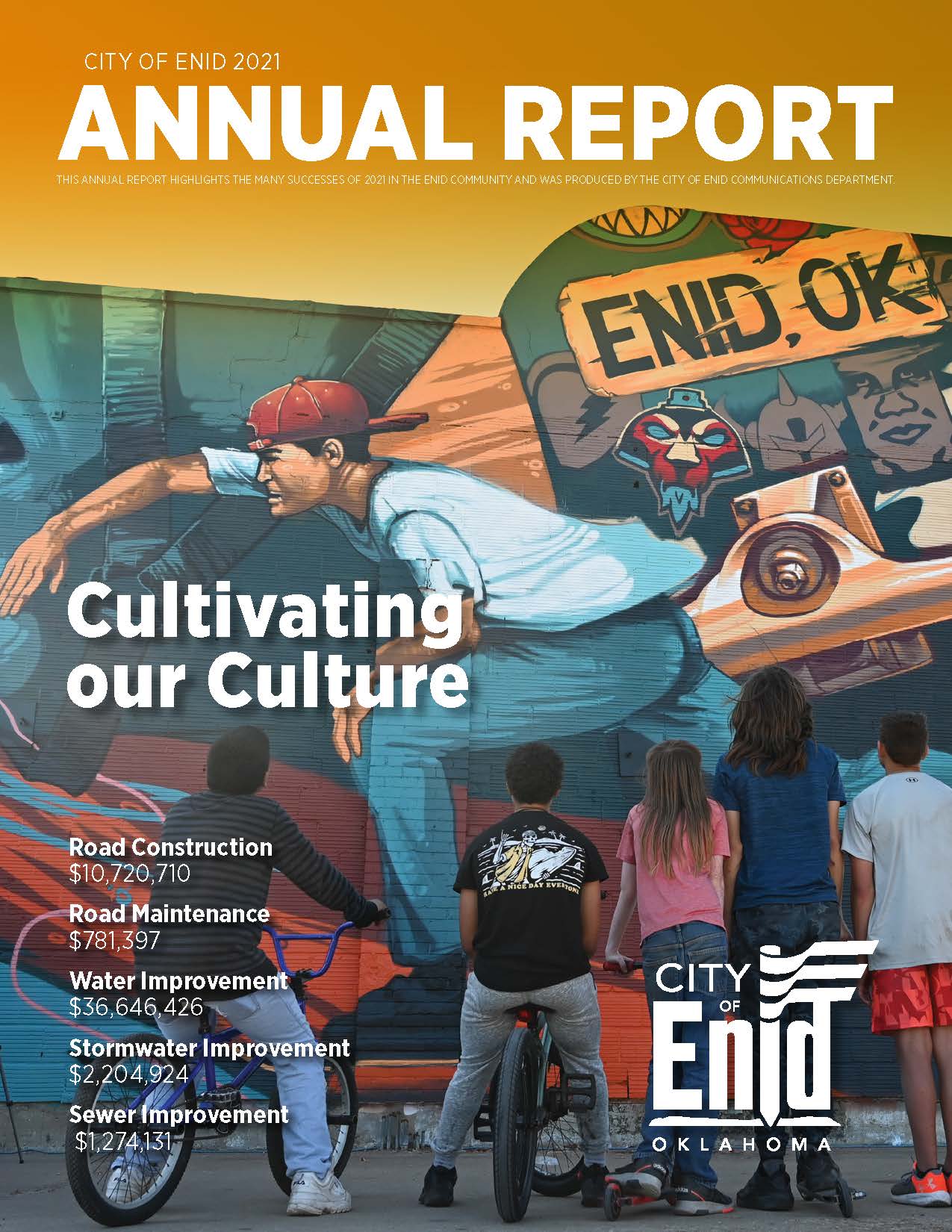 annual report, 2021, cover